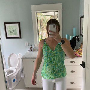 Green Lily Pulitzer Tank top
